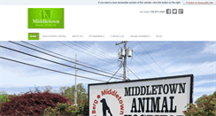 Desktop Screenshot of middletownvet.com